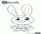 Pokopet Bugsy, a rabbit, a kind of pet from Panfu