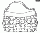 Handbag with ornaments