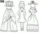 Doll to dress up like a queen