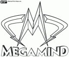 Logo of the animation film Megamind