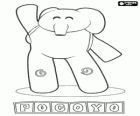 The friendly elephant Elly is the strongest and always helps her friends