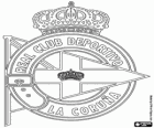 Emblem of Real Club Deportivo de La Coruña, Deportivo La Coruña, Depor