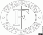 Emblem of Feyenoord Rotterdam, soccer team of the Netherlands