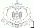 Emblem of FC Dnepr Mogilev, Belorussian football team