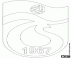 Emblem of Trabzonspor AS, Turkish soccer team