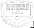 Crest of FC Girondins de Bordeaux, Football Club des Girondins de Bordeaux, French football club