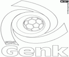 Emblem of Racing Genk or KRC Genk, Koninklijke Racing Club Genk, Belgian football club