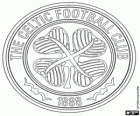 Logo Celtic FC, known as Celtic Glasgow, Scottish football club