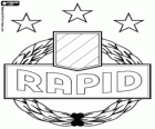 Logo of SK Rapid Vienna, Sportklub Rapid Wien, Austrian soccer club