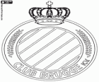 Emblem of Club Brugge KV, Club Brugge Koninklijke Voetbalvereniging, Belgian soccer team