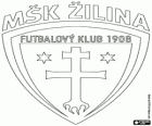 Emblem of MSK Zilina, Slovak football club