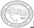Emblem of Olympiacos Piraeus FC, Greek team football