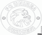 Emblem of FC Unirea Urziceni, Romanian soccer club