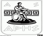 Emblem of Aris Thessaloniki FC, Greek football club