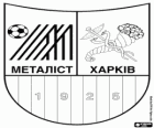 Logo of FC Metalist Kharkiv, or Kharkov, Ukrainian football club