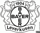 Logo Bayer 04 or Bayer Leverkusen, German football club
