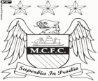 Logo of Manchester City or ManCity, English soccer team