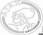 Logo of AFC Ajax Amsterdam, soccer club from the Netherlands