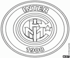 Emblem of FC Internazionale Milano, known as Inter Milan, Italian football club