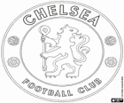 Logo of Chelsea FC, in London, the English football team