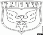 Emblem of DC United, professional soccer club in Washington DC