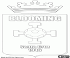 Logo of Club Blooming, Bolivian football club from Santa Cruz de la Sierra