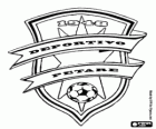 Emblem of Deportivo Petare FC, venezuelan football team from Caracas, founded under the name Deportivo Italia FC 