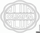 Emblem of Paraguayan football club, Club Olimpia Asuncion