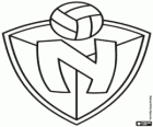 Logo of Club Deportivo El Nacional, soccer team in Quito, Ecuador
