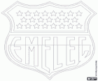 Emblem of Club Sport Emelec, Ecuadorian sports club in the city of Guayaquil