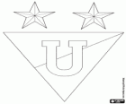 Logo of the Liga Deportiva Universitaria de Quito, Ecuadorian soccer club