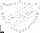 Emblem of Club Nacional de Football, Uruguayan soccer team in Montevideo