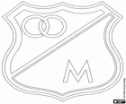 Badge of CD Los Millonarios, Colombian soccer team in Bogotá