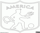 Emblem of CD America de Cali, Colombian soccer club