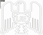 Emblem of Unión Española, football club from the city of Santiago, Chile
