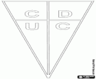 Logo of CD Universidad Católica, soccer team from Santiago, Chile
