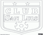 Emblem of San Luis FC, Mexican soccer team from San Luis Potosi