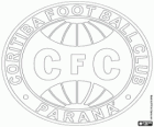 Badge of Coritiba FC, Brazilian Football team from Curitiba