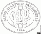 Logo of Clube Atletico Paranaense, Brazilian football team in the city of Curitiba