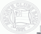 Emblem of Esporte Clube Bahia, Brazilian football team from the city of Salvador de Bahia