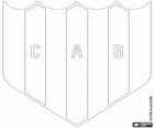 Insignia of Club Atlético Banfield, sports club and soccer team from Argentine