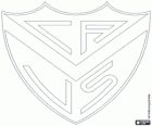 Emblem of CA Velez Sarsfield, football team and sports club in the city of Buenos Aires, Argentina