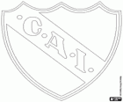 Emblem of CA Independiente de Avellaneda, club and soccer team from Argentina