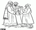 The apostle Judas Iscariot betrayed Jesus and sold him for thirty pieces of silver