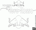 Logo of STR, Scuderia Toro Rosso