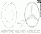 Logo of Vodafone McLaren Mercedes