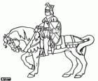 Knight on horseback