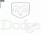 Dodge logo, American automobile brand