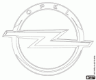 Opel logo, German car brand