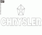 Chrysler logo. Car brand from USA